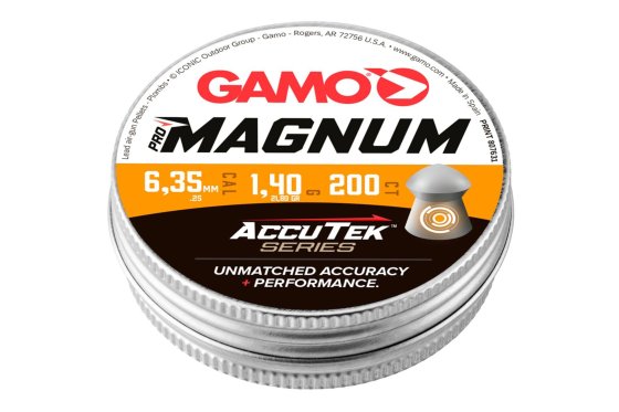 Diabolo Gamo Accutek Pro Magnum Penetration 200 uds cal. 6,35 mm