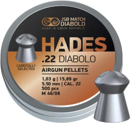 Diábolo JSB Hades 5,5mm 500ud