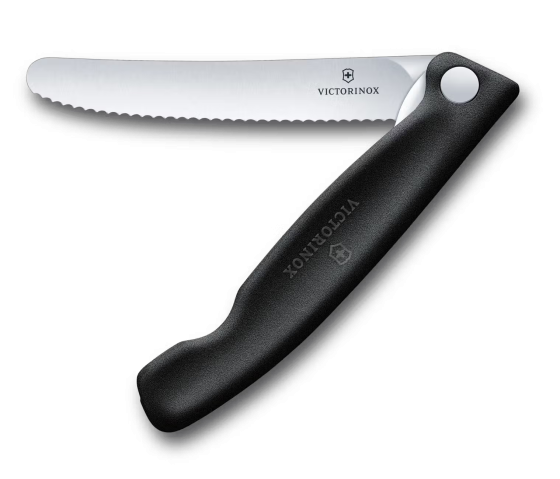 Navaja plegable para picnic Victorinox Swiss Classic Picnic negra