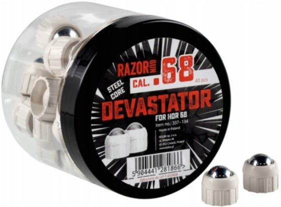 Bolas RAM RazorGun Devastator TR / HDR cal.68 10g 40uds