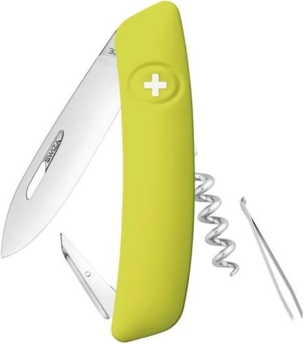 Navaja suiza de bolsillo Swiza D01 Moss