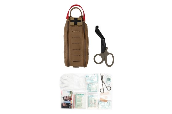 Botiquín Mil-Tec IFAK Rapid Pack Dark coyote