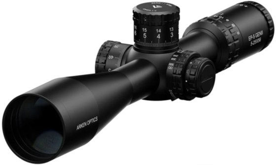 Visor telescópico Arken EP-5 GENII 5-25x56 FFP VPR MIL