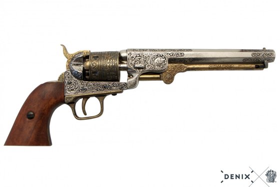 Réplica Colt Navy 1851 – latón
