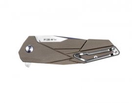 Cuchillo Ruike P138-W marrón