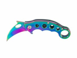 Navaja Karambit Haller 42507 metálica brillante 2