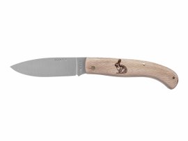 Cuchillo Joker NH78-7 madera motivo conejo 8 cm