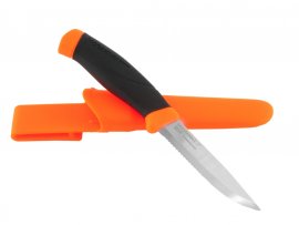 Cuchillo serrado Morakniv Companion F naranja