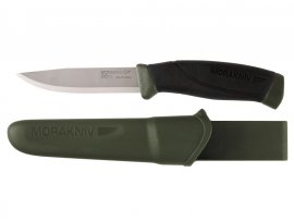 Cuchillo Morakniv Companion MG verde acero al carbono
