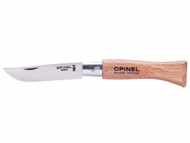 Opinel Cuchillo 5 Cierres Haya Inox