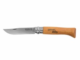 Cuchillo Opinel 8 Closing Karbon Haya