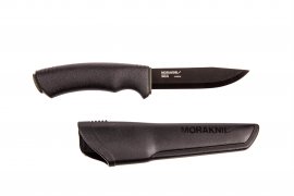 Cuchillo Morakniv Bushcraft negro sin dentado