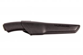 Cuchillo Morakniv Bushcraft negro sin dentado