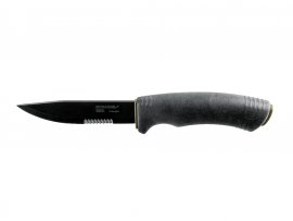 Cuchillo Morakniv Bushcraft SRT negro dentado
