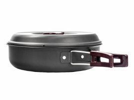 Juego de utensilios turísticos de aluminio anodizado MFH para 5 personas
