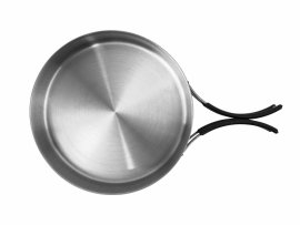 Set de cocina de acero inoxidable para 2 personas