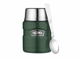 Termo King 0,47 l con cuchara verde