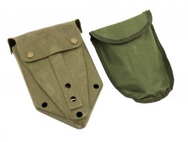 Pala de campo Army MFH pequeña con funda