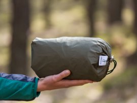 Lona de senderismo Lesovik Groza 2 verde