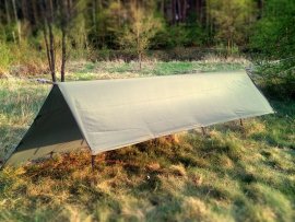 Lona de senderismo Tigerwood Tectum 3x3 m verde