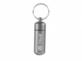 Colgante con depósito True Utility CashStash TU241 plata