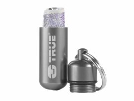 Colgante con depósito True Utility CashStash TU241 plata
