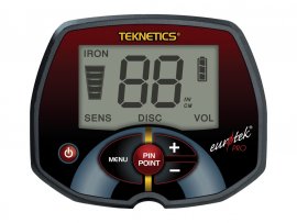Juego de detectores de metales Teknetics Eurotek PRO 11'' DD