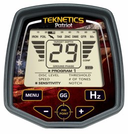 Detector de metales Teknetics Patriot