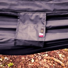 Hamaca libélula madera de tigre negro