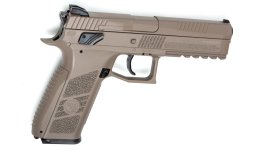 Pistola de aire comprimido ASG CZ P-09 FDE Blowback 4,5mm
