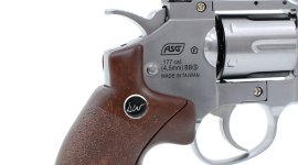Revólver de aire ASG Dan Wesson 8" Silver 4,5mm
