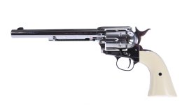 Revólver de aire comprimido Umarex Colt SAA 45 7,5" níquel diabolo 4,5mm