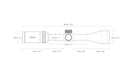Visor Hawke Vantage 6-24x50 AO Mil Dot IR