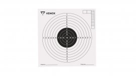 Dianas para carabina de aire Venox 14x14 100 uds