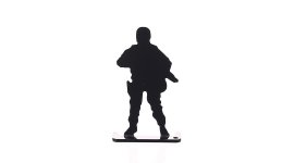 Blancos Venox soldados de metal 6pcs