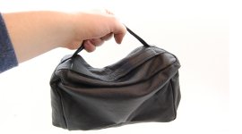 Bolsas de tiro VENOX cuero negro/marrón
