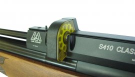 Carabina de aire comprimido Air Arms S410 Rifle 4,5mm Nogal