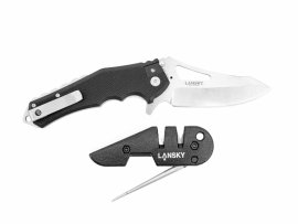 Set cuchillo Lansky Responder 7 + afilador PSMED01