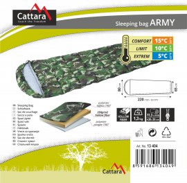 Saco de dormir manta Army 200cm