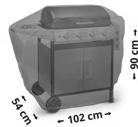 Tapa para parrillas de gas Cattara 99BB004, 99BB013 y 13044