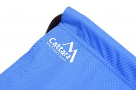 Silla de camping plegable Málaga azul