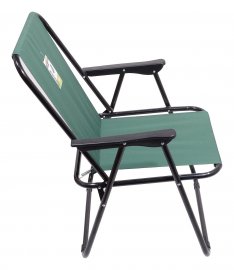 Silla de camping plegable verde Berna