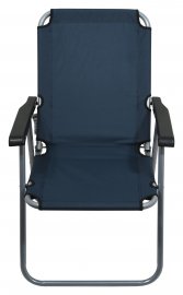 Silla de camping plegable Lyon azul oscuro
