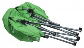 Silla de camping plegable Flowers verde