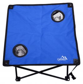 Mesa de camping plegable Lisboa azul