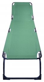 Tumbona de camping plegable Berlin verde