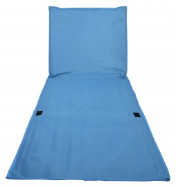 Cama tumbona Korfu azul
