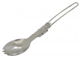 Cuchara plegable de acero inoxidable 210/130 mm