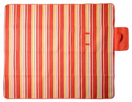 Manta de picnic Fleece 150x135 cm roja