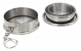 Vaso plegable de acero inoxidable 60 ml